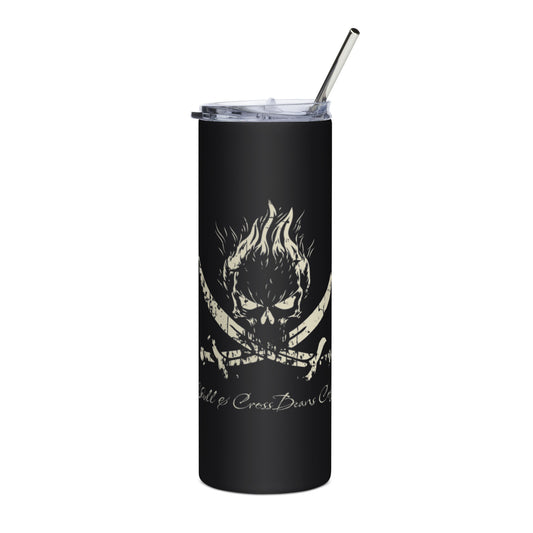Jolly Roger Skull and Crossbeans Coffee Stainless steel tumbler