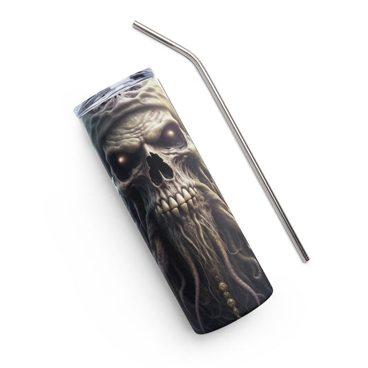 Haunted Pirate Stainless steel tumbler